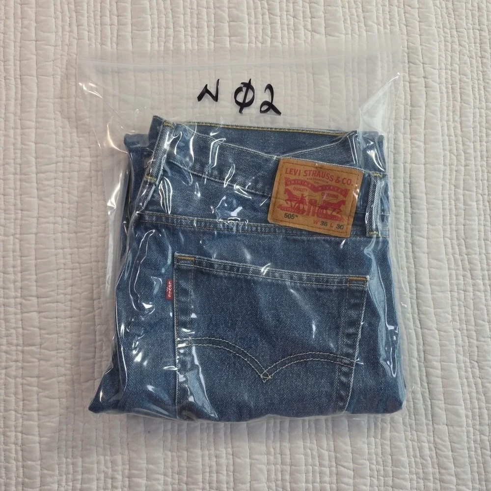 Levi's‎ 505 Jeans Men's 36x30 Med Wash 100% Cotton Straight Leg Classic Fit EUC